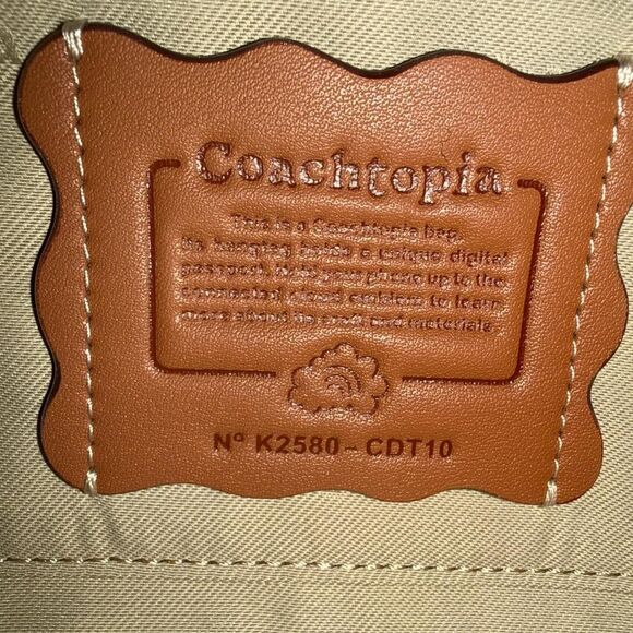 NWT COACHTOPIA denim small alter ego Shoulder Bag - Picture 4 of 8